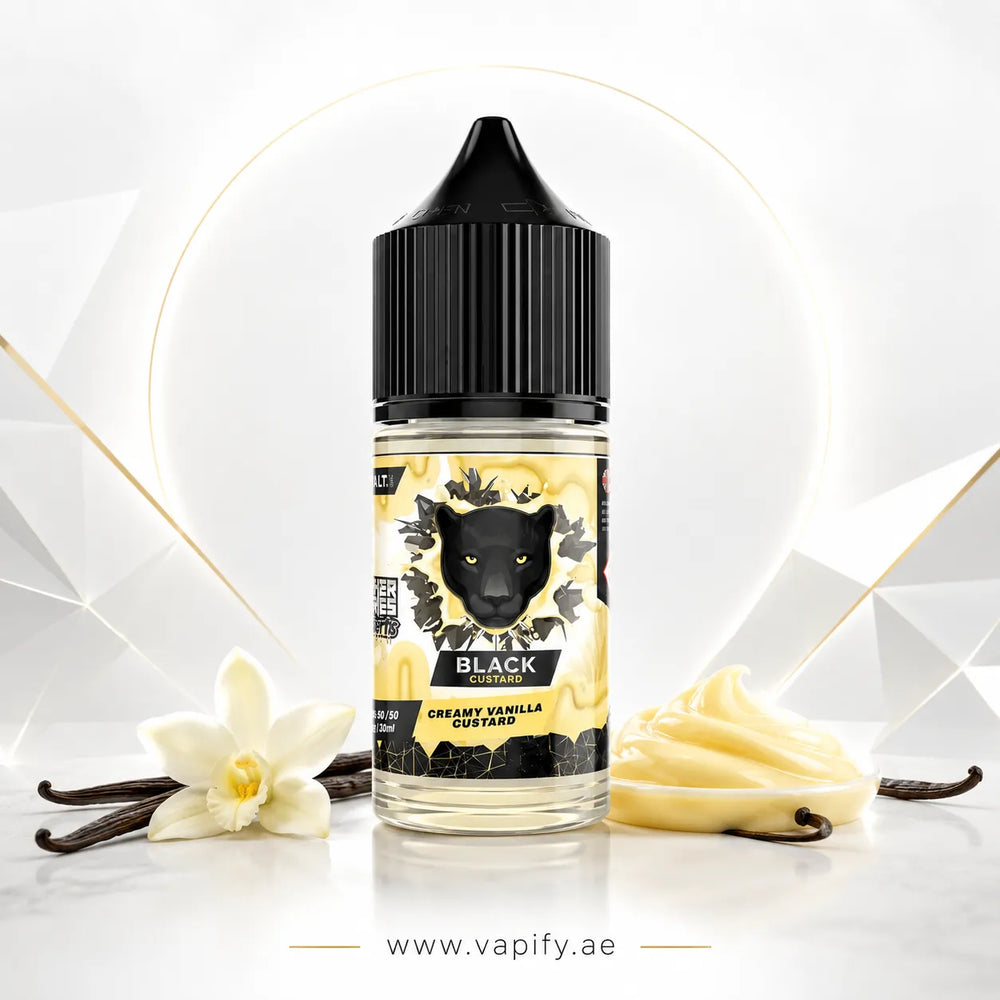Black Custard Saltnic by Dr Vapes UAE