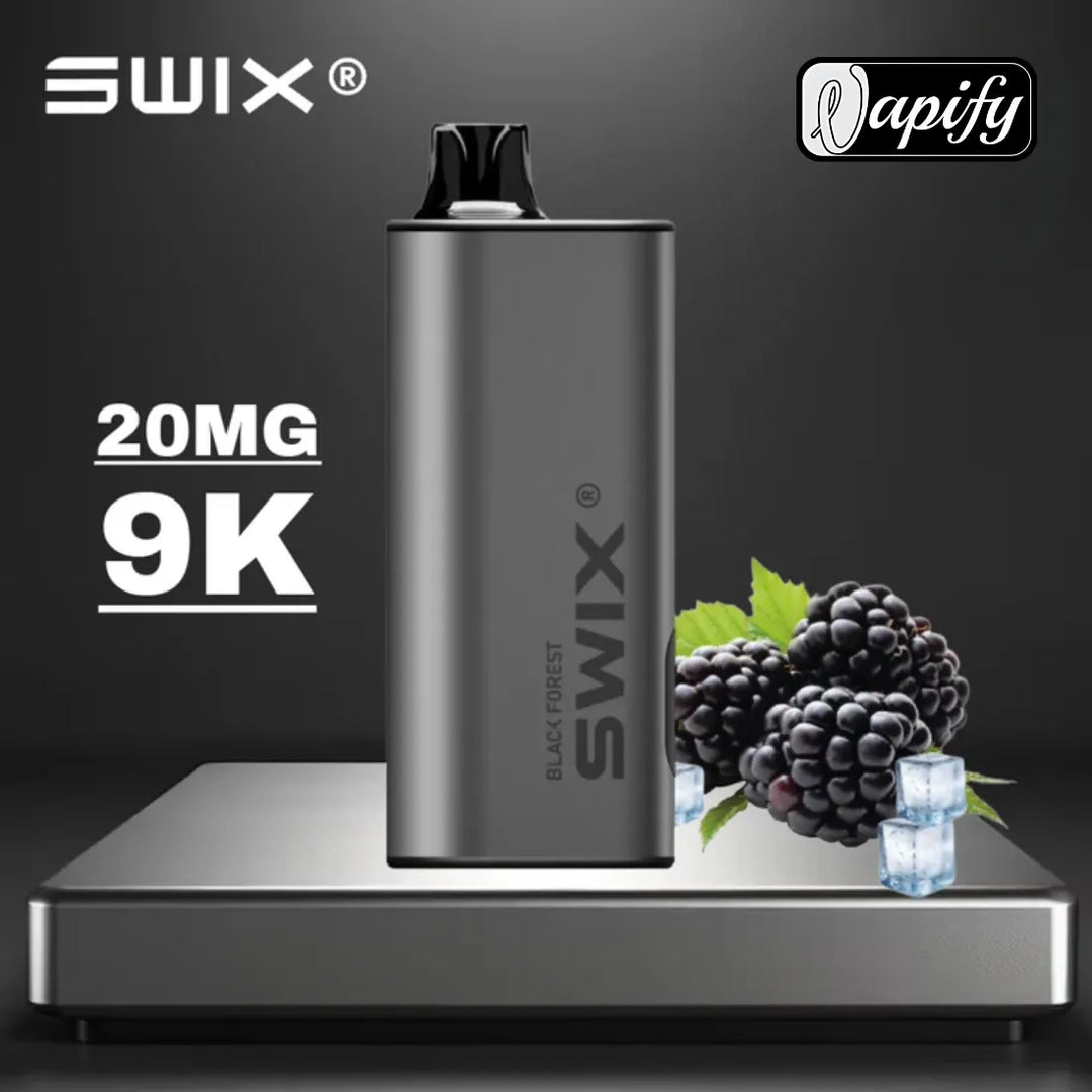 Black Forest - Swix Mate 9000 Puffs Non-Rechargeable Disposable Vape 20mg in Dubai, UAE