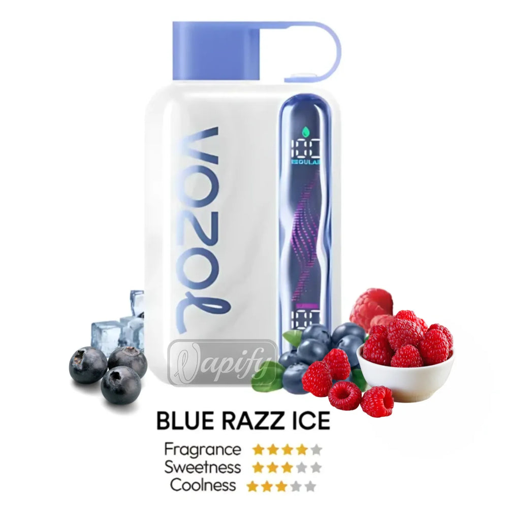 Blue Razz Ice - Vozol Star 40000 Puffs Disposable Vape Dual Mode in Dubai, UAE