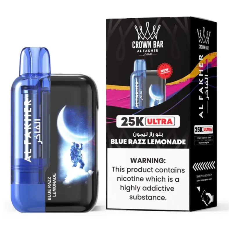 Blue Razz Lemonade - Al Fakher 25K Ultra 25000 Puffs 5mg Disposable Vape in Dubai, UAE
