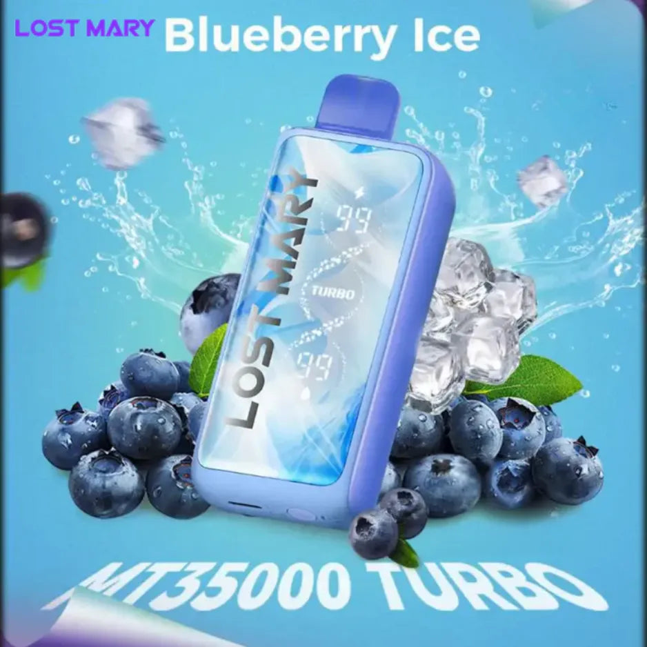 Blueberry Ice - Lost Mary MT35000 Puffs Disposable Vape 50mg in Dubai, UAE 