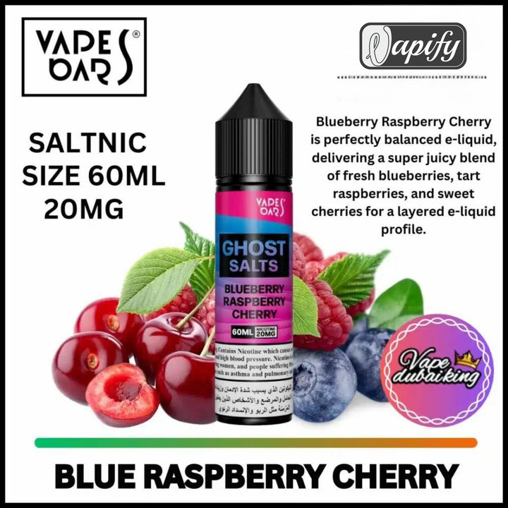 VAPES BARS Ghost Salt Nicotine 20mg of 30ml & 60ml