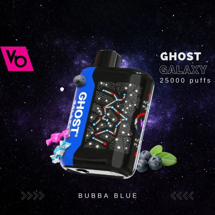 Bubba Blue  - Vapes Bar Ghost Galaxy 25000 Puffs 20mg Disposable vape in Dubai, UAE