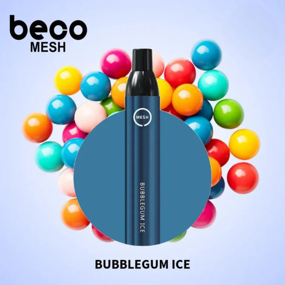 Bubblegum Ice - Vaptio Beco Mesh 2200 Puffs Disposable Vape in Dubai, UAE   