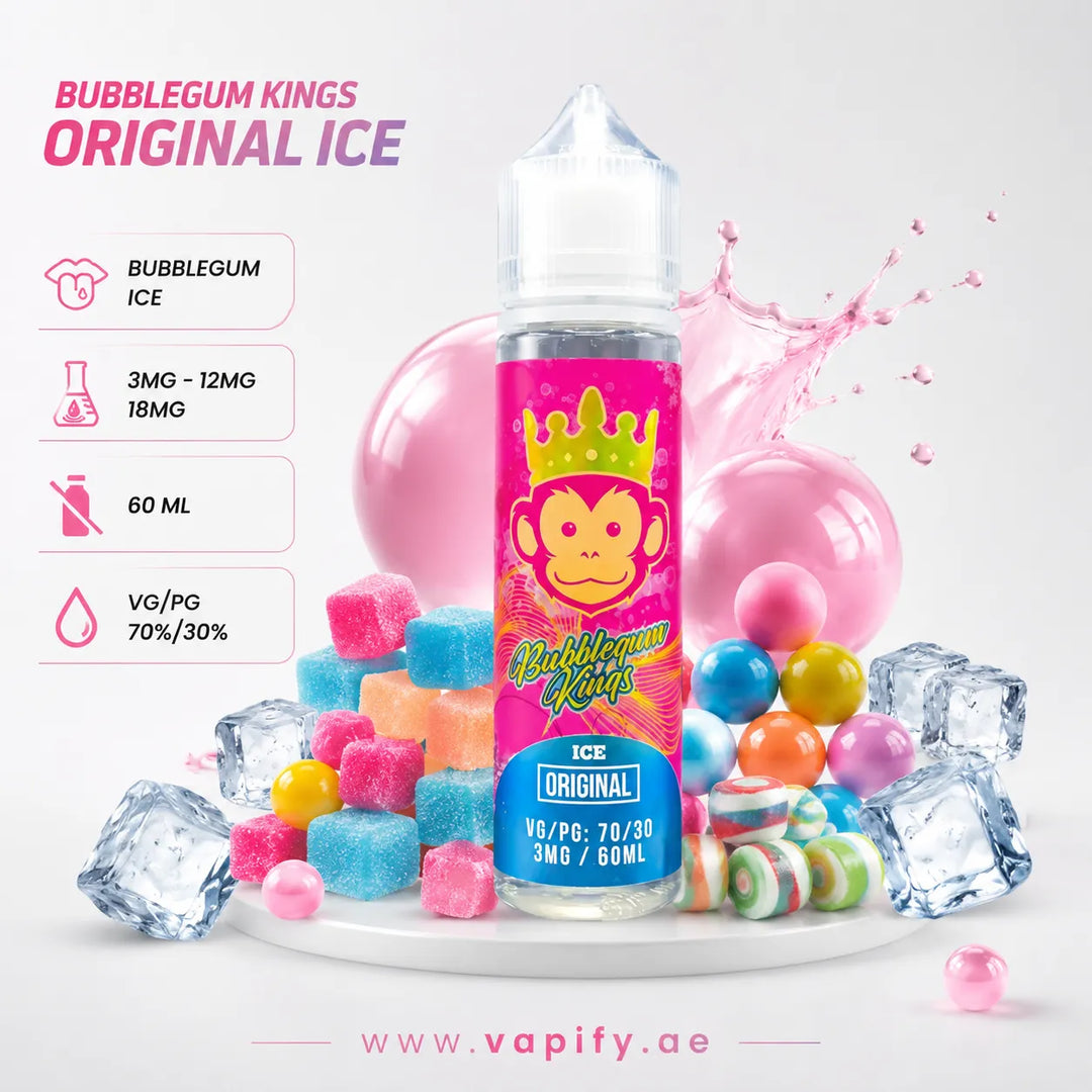 Bubble Gum Kings Original Ice 60ml by Dr. Vapes