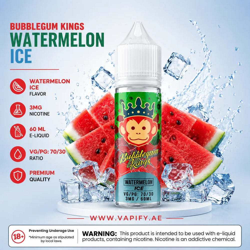 Bubble Gum Kings Watermelon Ice 60ml by Dr. Vapes