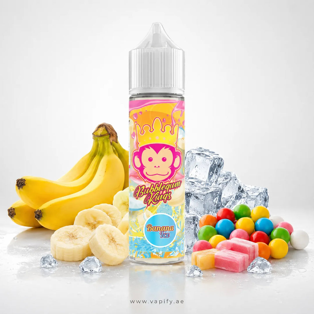 Bubblegum Kings Banana Ice 60ml by Dr Vapes UAE