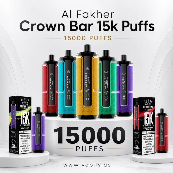 CROWN BAR AL FAKHER 15K PUFFS