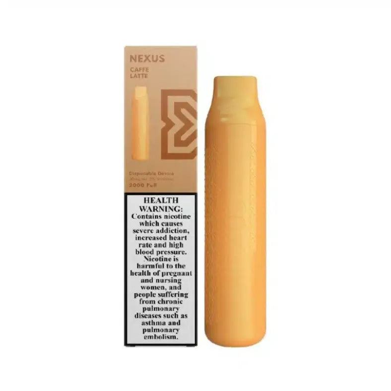 Caffe Latte - Pod Salt Nexus 2000 Puffs Disposable Vape in Dubai, UAE 