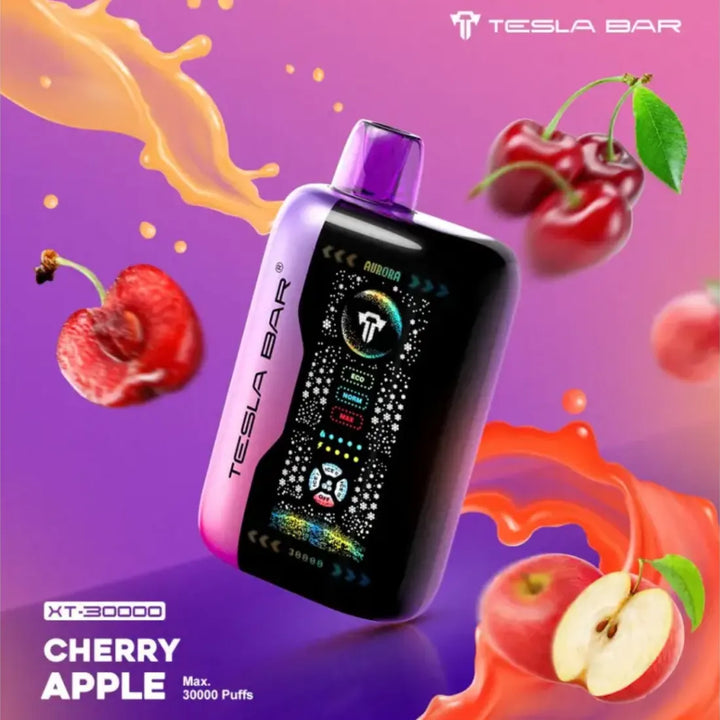 Cherry Apple - Tesla Bar XT 30000 Puff Disposable Vape 2% Nicotine in Dubai, UAE