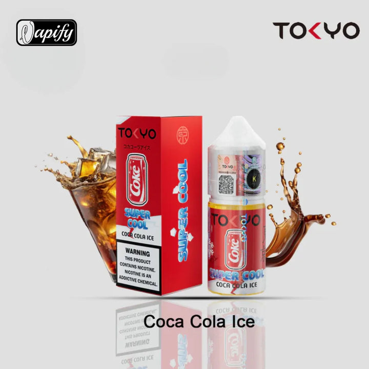 Coca Cola Ice -Tokyo Super Cool Saltnic 30ml E-liquid 30mg & 50mg in Dubai, UAE