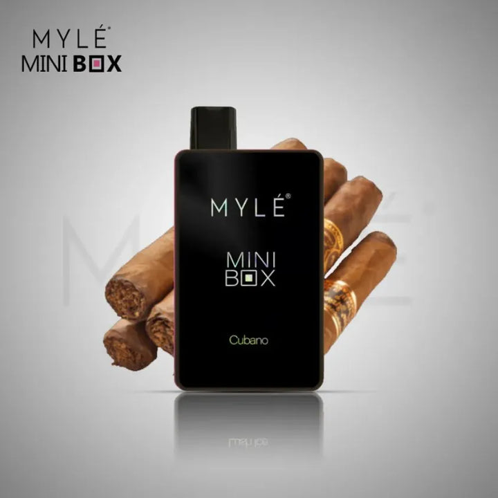 Cubano - Myle Mini Box 1500 Puffs Disposable Vape 20mg Nicotine in Dubai, UAE 