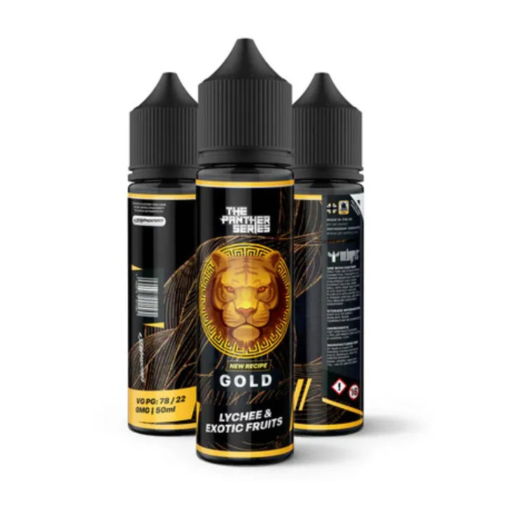 DR. VAPE Panther Series 60ml E-Juice- Gold Lychee & Exotic Fruits