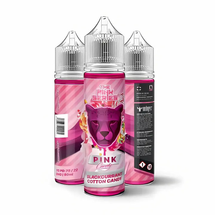 DR. VAPE Panther Series 60ml E-Juice- Pink Blackcurrant Cotton Candy