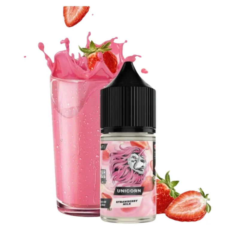 DR VAPES PANTHER SERIES 30ML SALT NIC E-LIQUID -  STRAWBERRY MILK