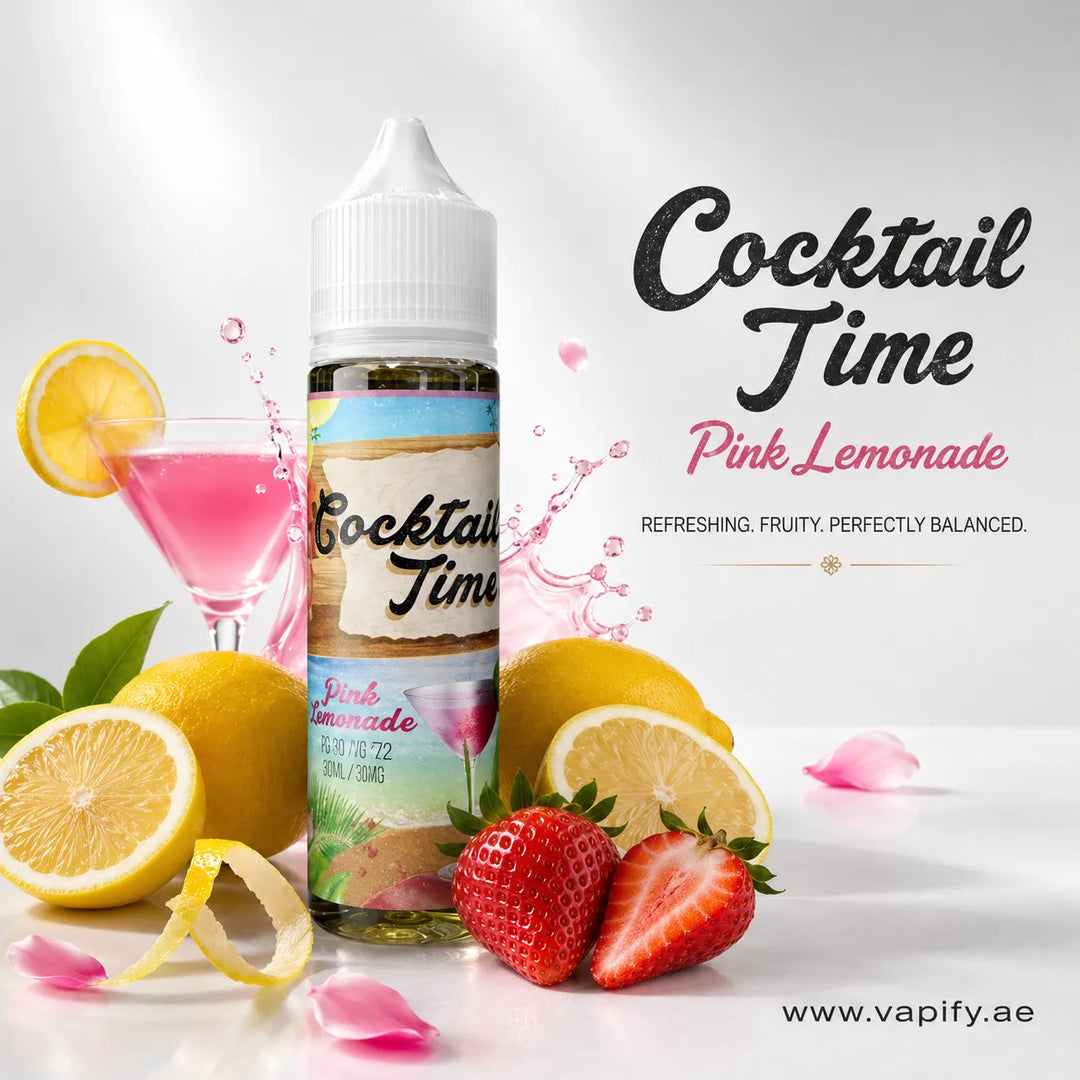 Dr Vapes Cocktail Time Pink Lemonade 