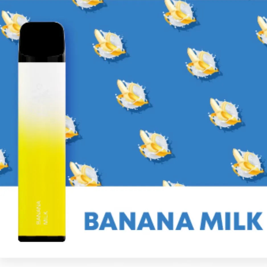 ELFBAR 3500 Puffs Banana Milk Disposable Pod Device 50mg in Dubai, UAE