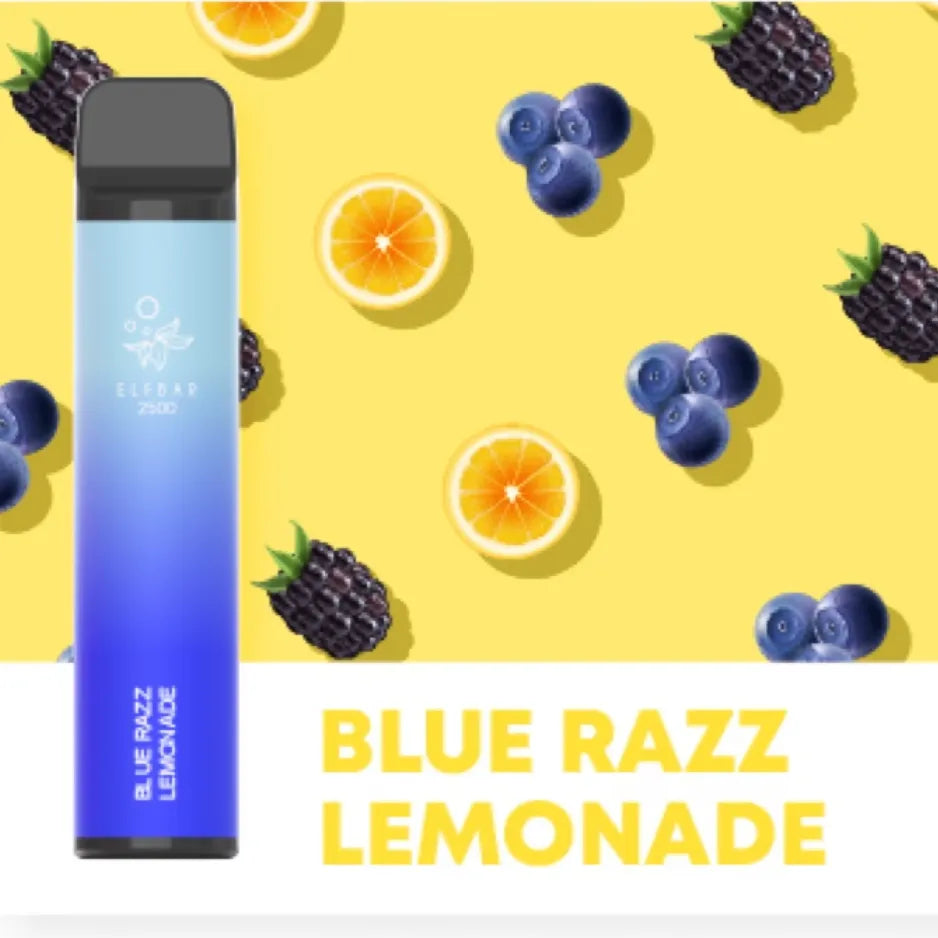 ELFBAR 3500 Puffs Blue Razz Lemonade Disposable Pod Device 50mg in Dubai, UAE