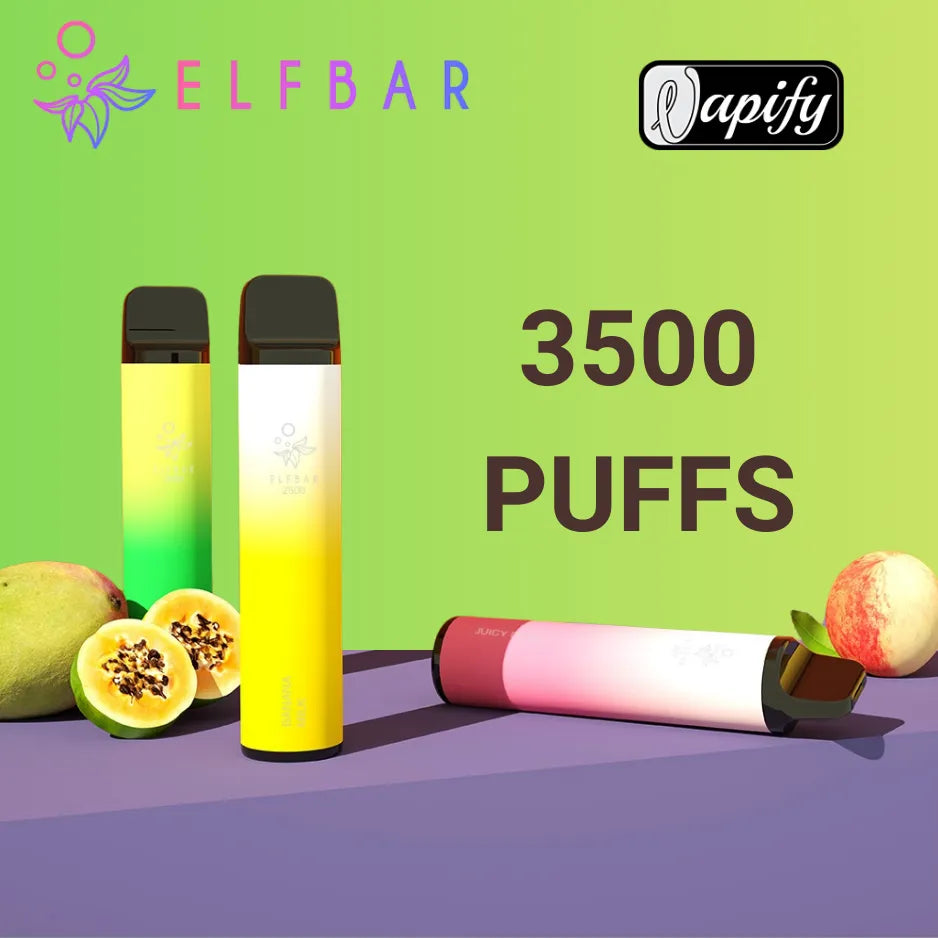 ELFBAR 3500 Puffs Disposable Pod Device 50mg in Dubai, UAE