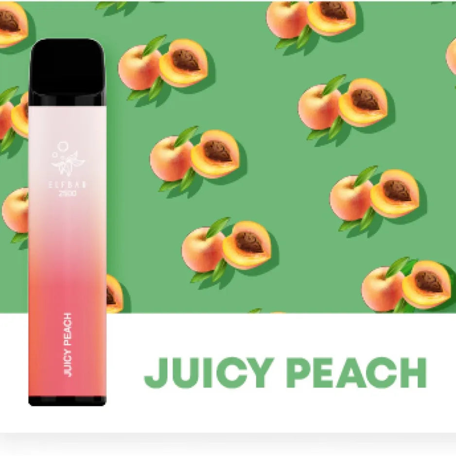 ELFBAR 3500 Puffs Juicy Peach Disposable Pod Device 50mg in Dubai, UAE