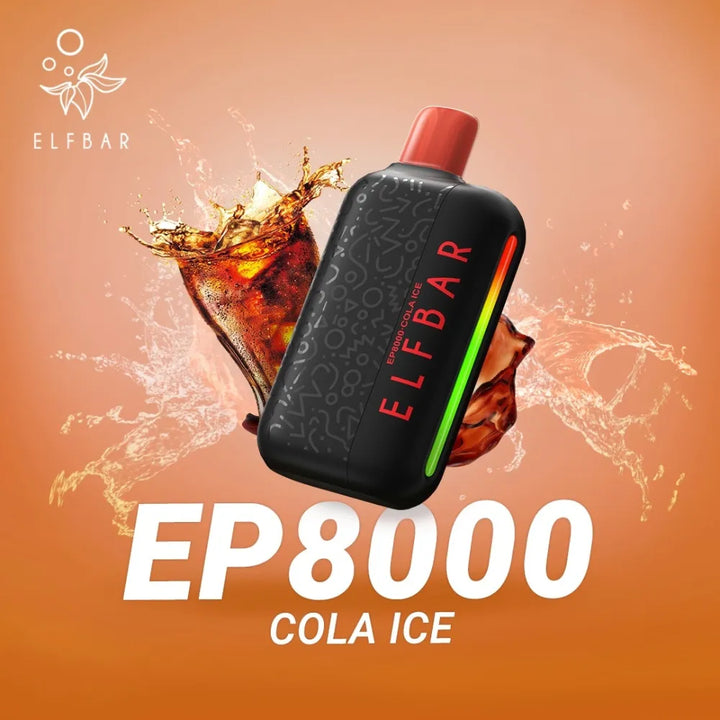 Cola Ice  - ELF BAR EP8000 Puffs Disposable Vape in Dubai, UAE