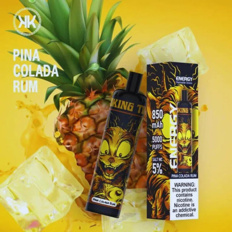 Pina Colada Rum  - KK Energy 5000 Puffs Disposable Vape in Dubai, UAE