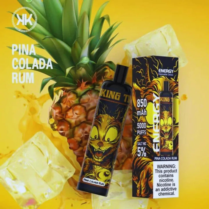 Pina Colada Rum  - KK Energy 5000 Puffs Disposable Vape in Dubai, UAE