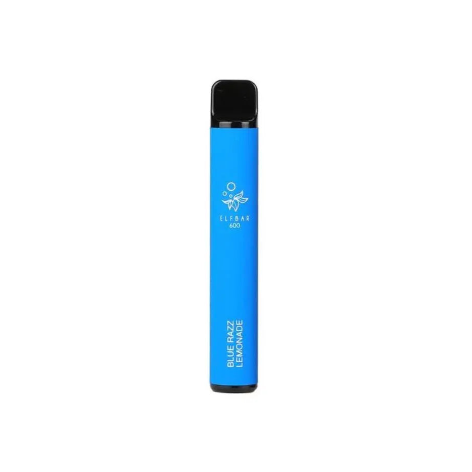 Elf Bar 600 Puffs Blue Razz Lemonade Disposable Vape 2% Nicotine in Dubai, UAE