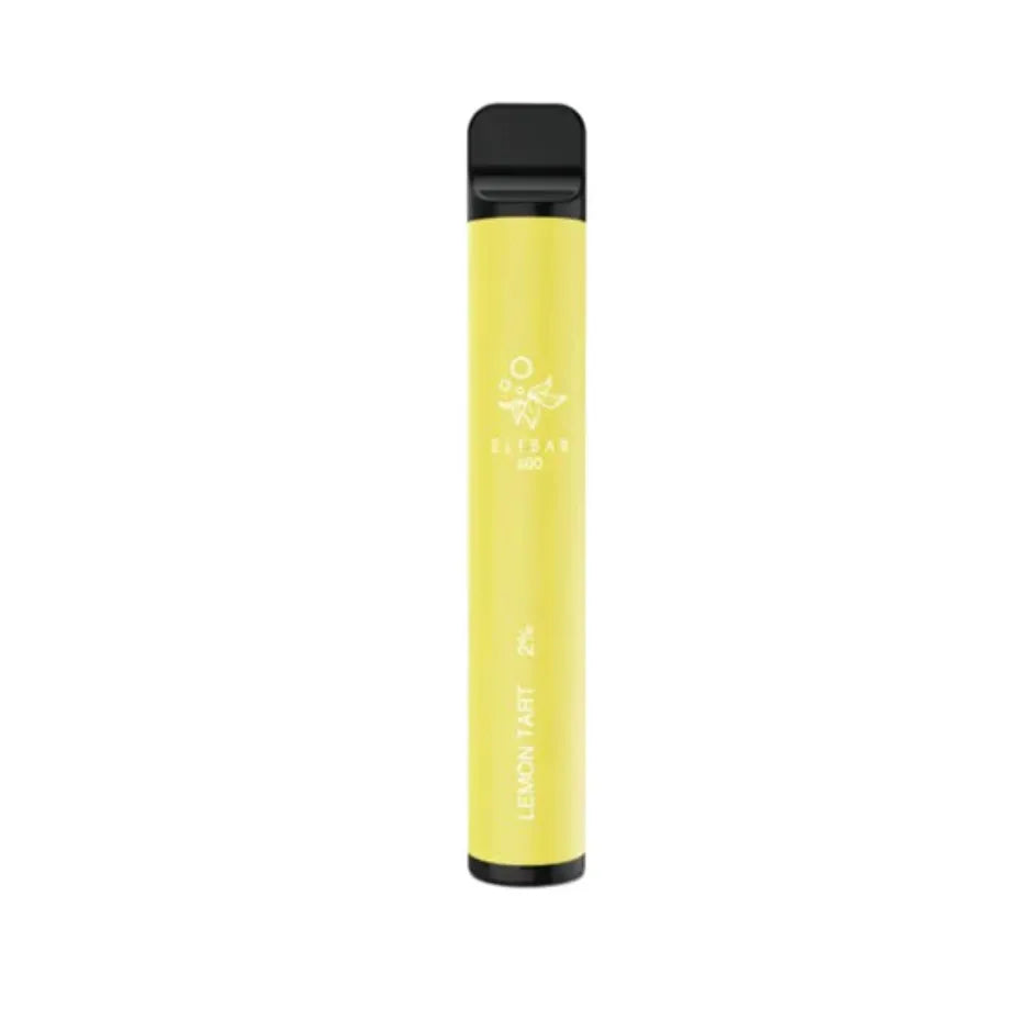 Elf Bar 600 Puffs Lemon Tart Disposable Vape 2% Nicotine in Dubai, UAE