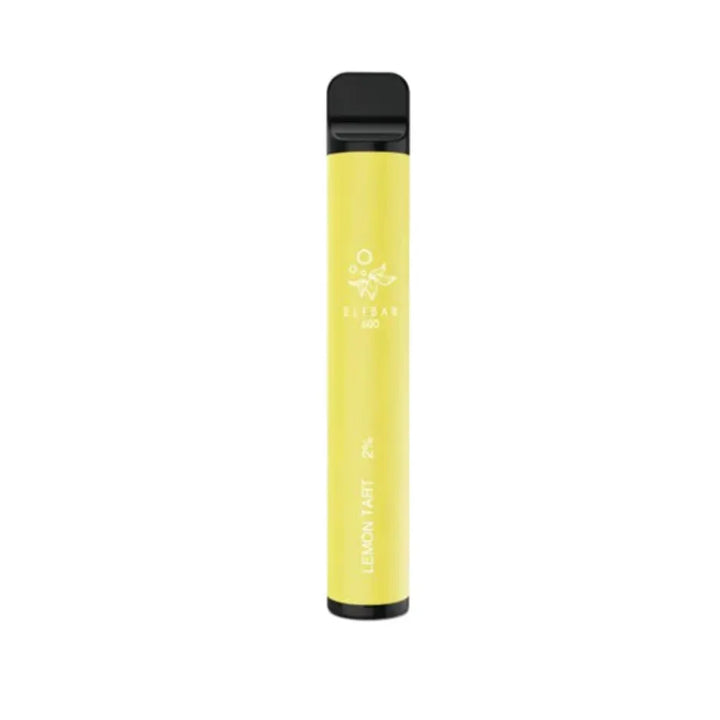 Elf Bar 600 Puffs Lemon Tart Disposable Vape 2% Nicotine in Dubai, UAE