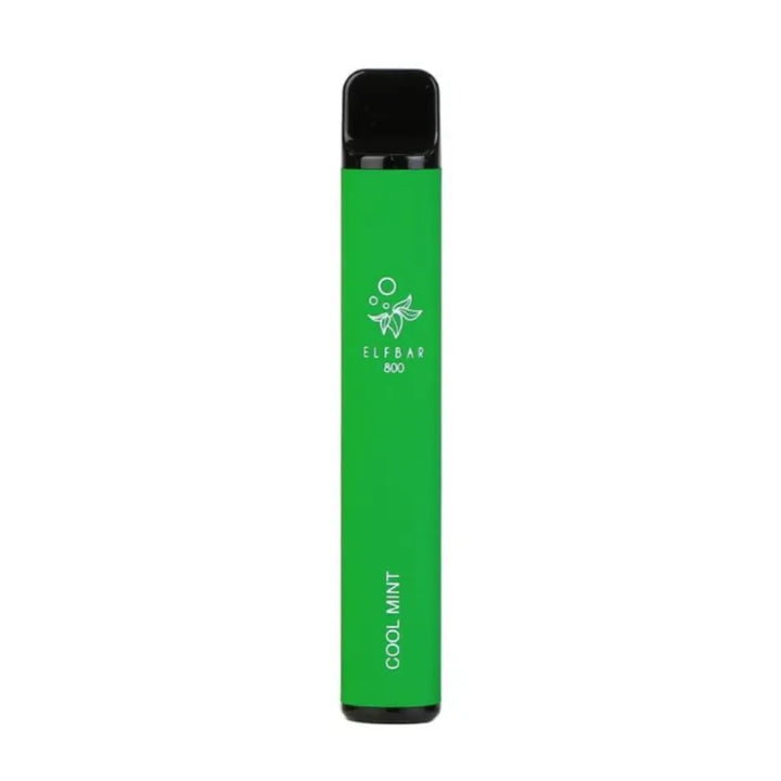 Elf Bar 800 Puffs Cool Mint Disposable Pod Device 550mAh in Dubai, UAE