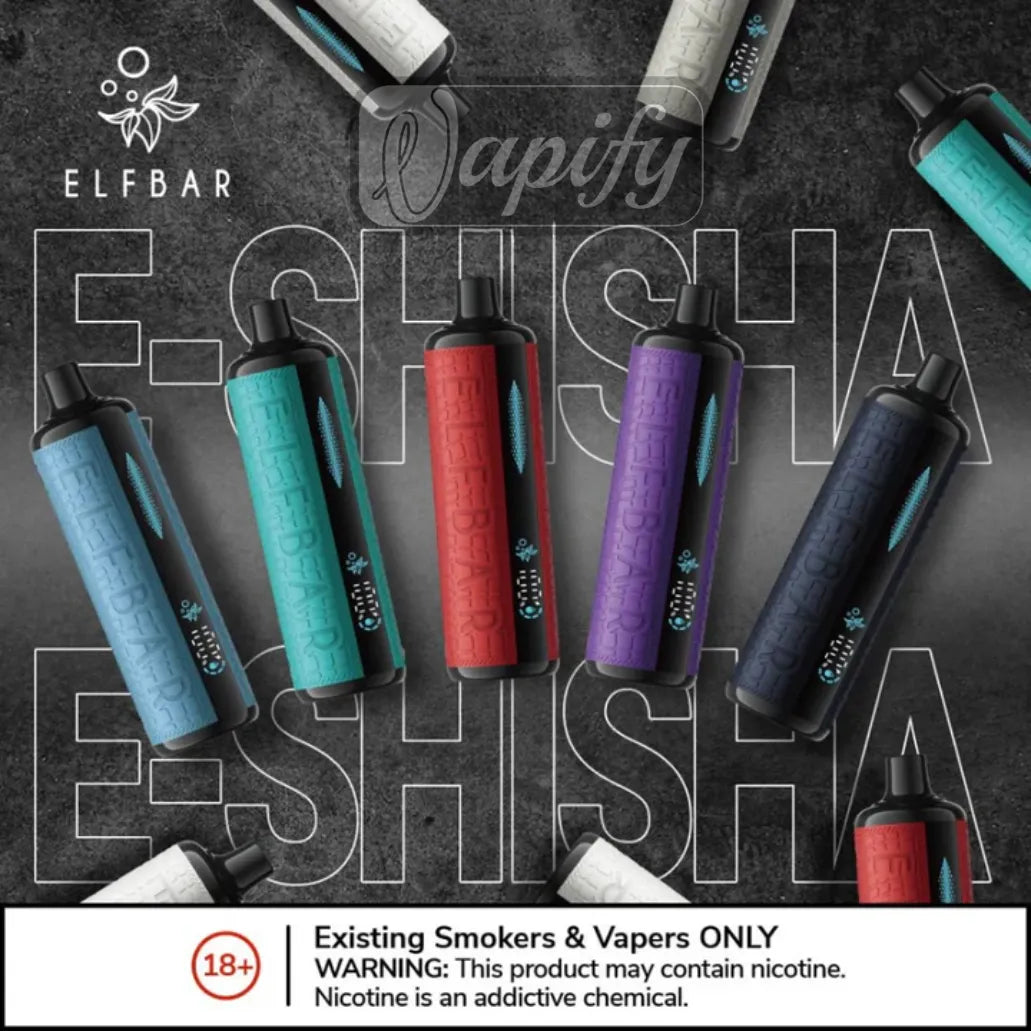 Elf Bar E-Shisha 16000 Puffs Disposable Vape in Dubai, UAE 