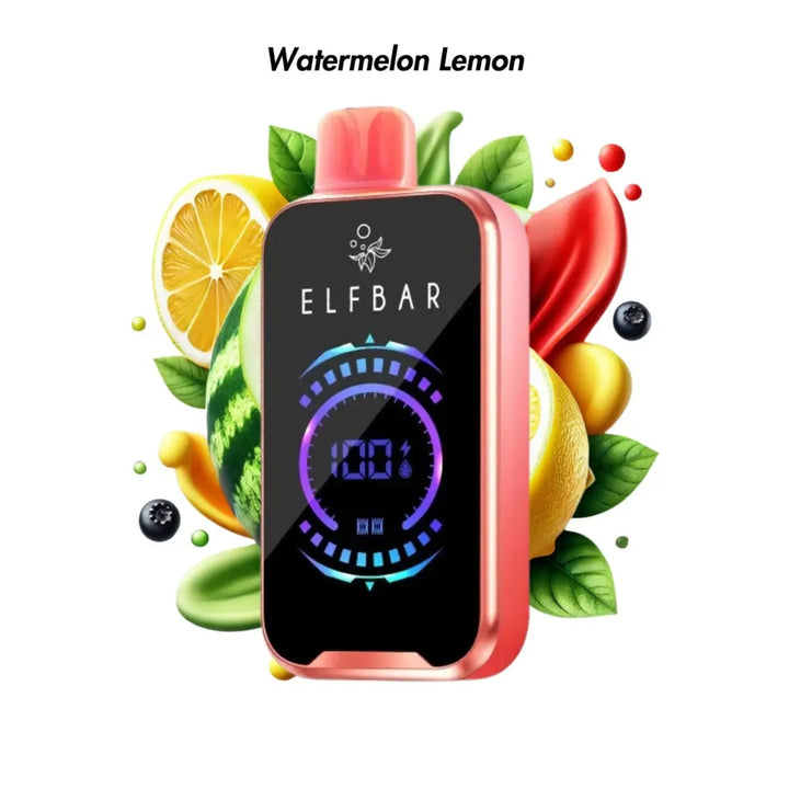  Watermelon Lemon - Elf Bar FS 18000 Puffs Disposable Vape 50mg in Dubai, UAE 