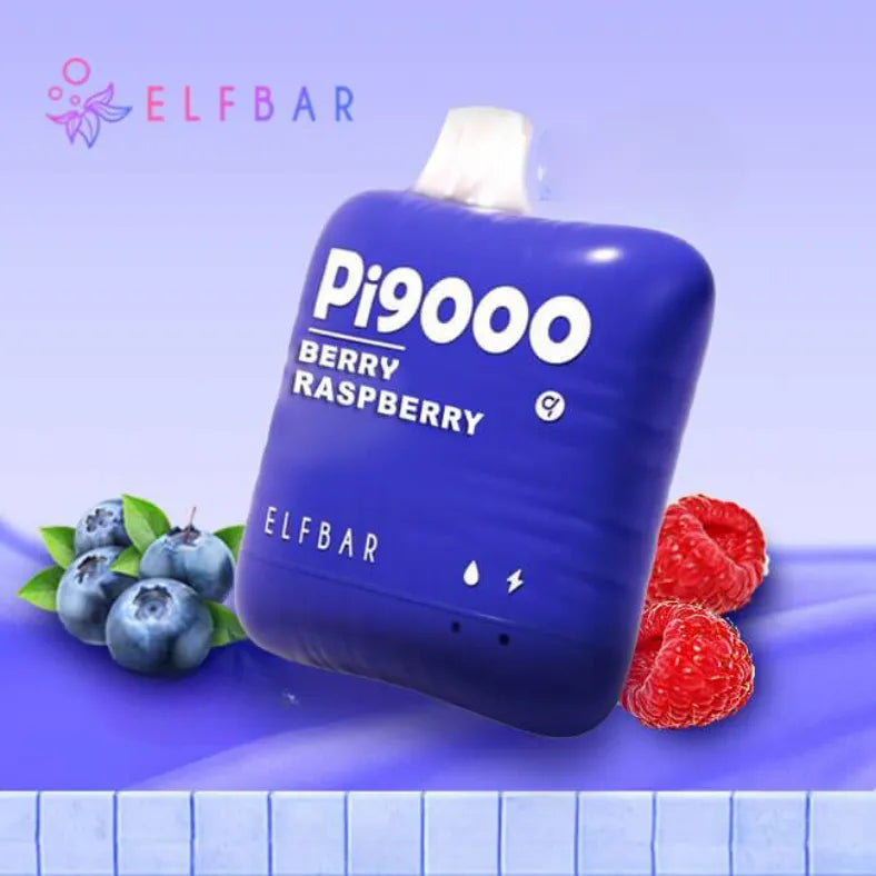 ElfBarPi9000PuffsDisposableVape-BerryRaspberry