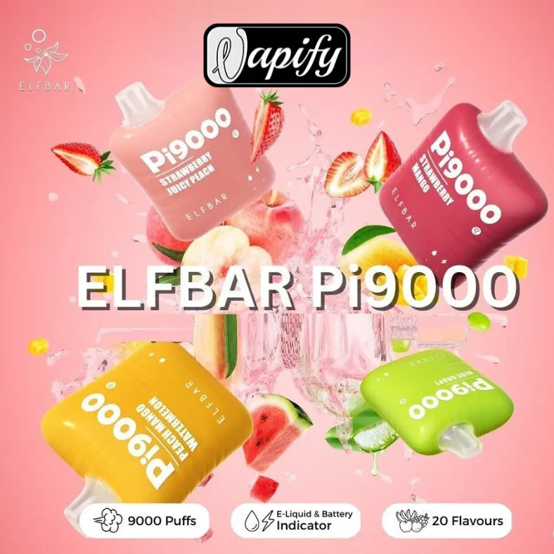 Elf Bar Pi9000 Puffs Disposable Vape- in Dubai, UAE 