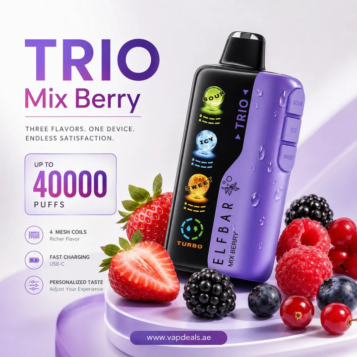 Elf Bar Trio mix berry 