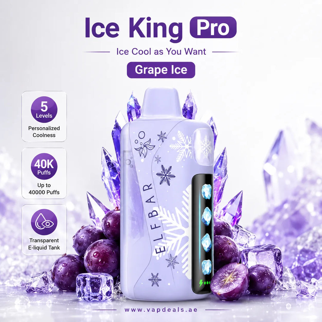 Elfbar Ice King  grape ice 
