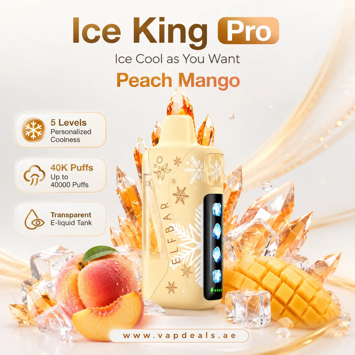 Elfbar Ice King peach mango 