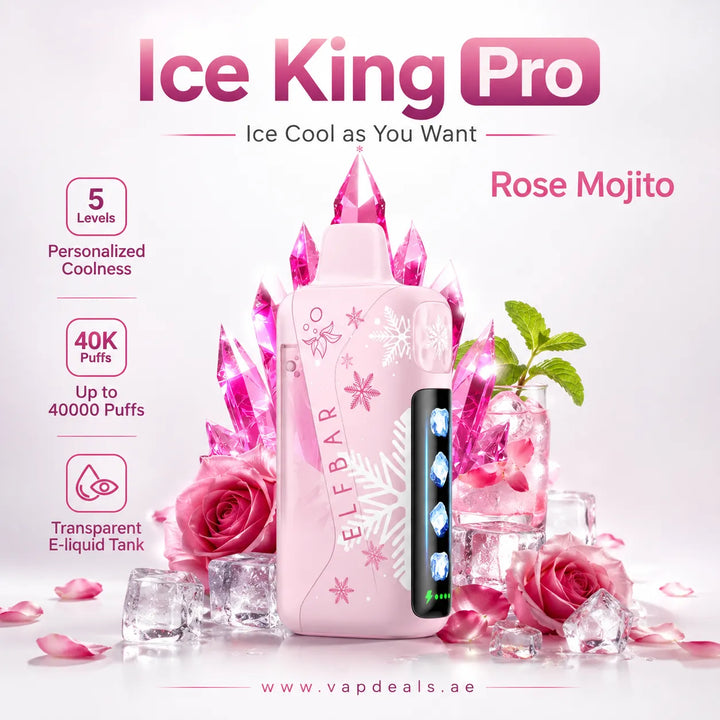 Elfbar Ice King rose mojito 