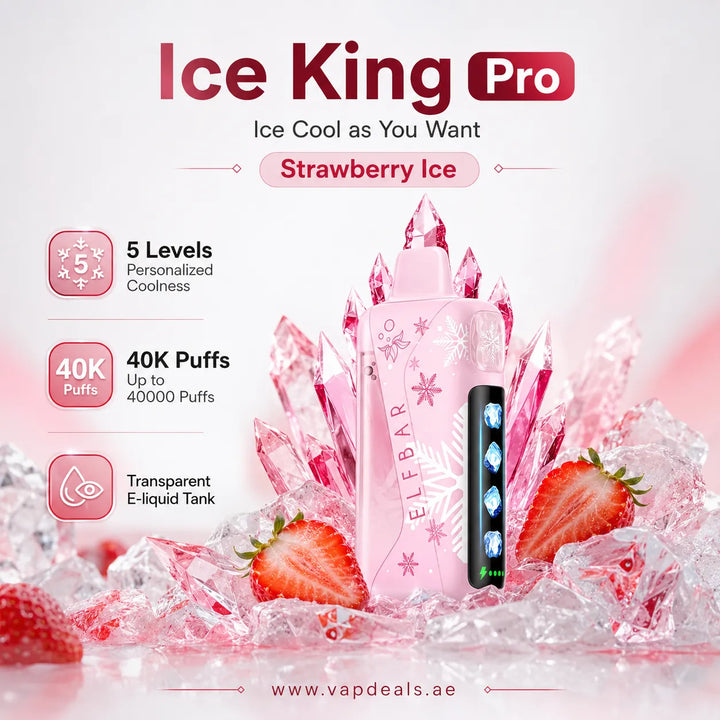 Elfbar Ice King strawberry ice 