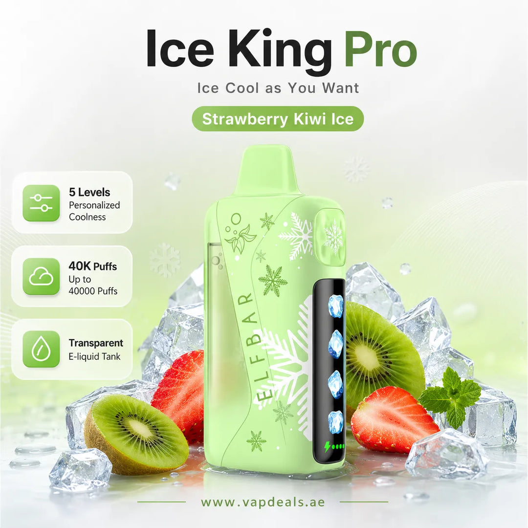 Elfbar Ice King strawberry kiwi ice 