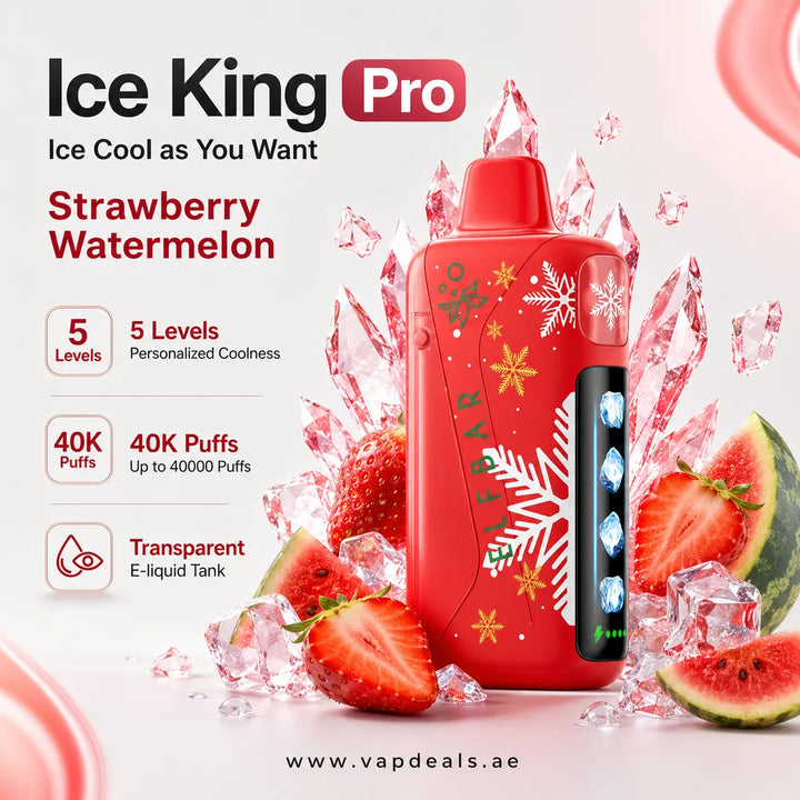 Elfbar Ice King strawberry watermelon 
