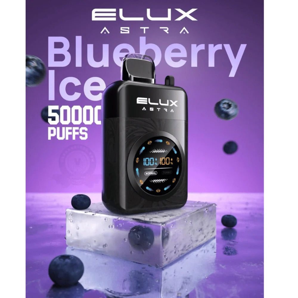 Elux Astra 50000 Puffs Disposable Vape-  Blueberry ICE