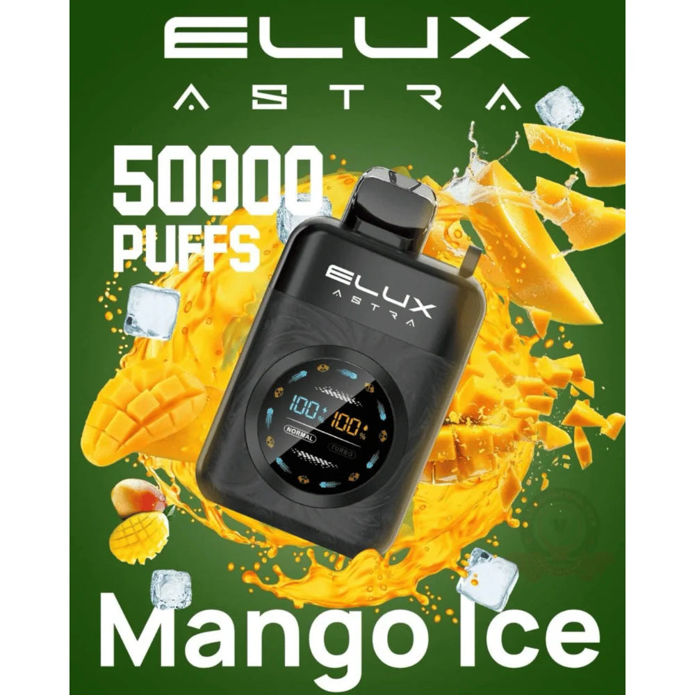 Elux Astra 50000 Puffs Disposable Vape-  Mango ICE