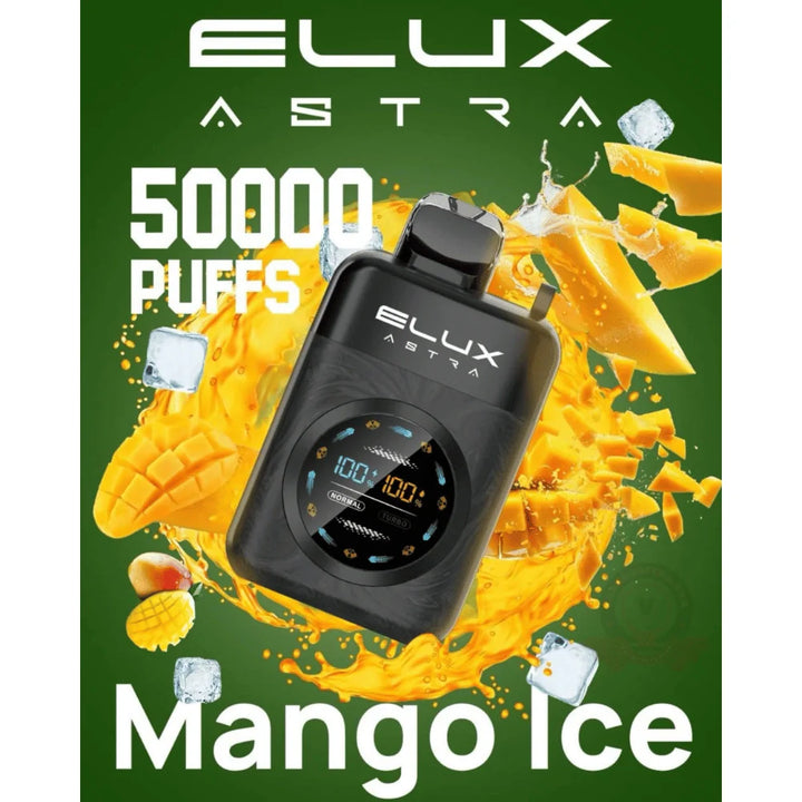 Elux Astra 50000 Puffs Disposable Vape-  Mango ICE