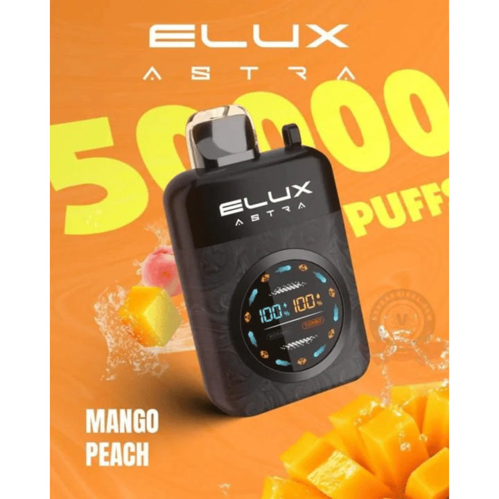 Elux Astra 50000 Puffs Disposable Vape-  Mango Peach