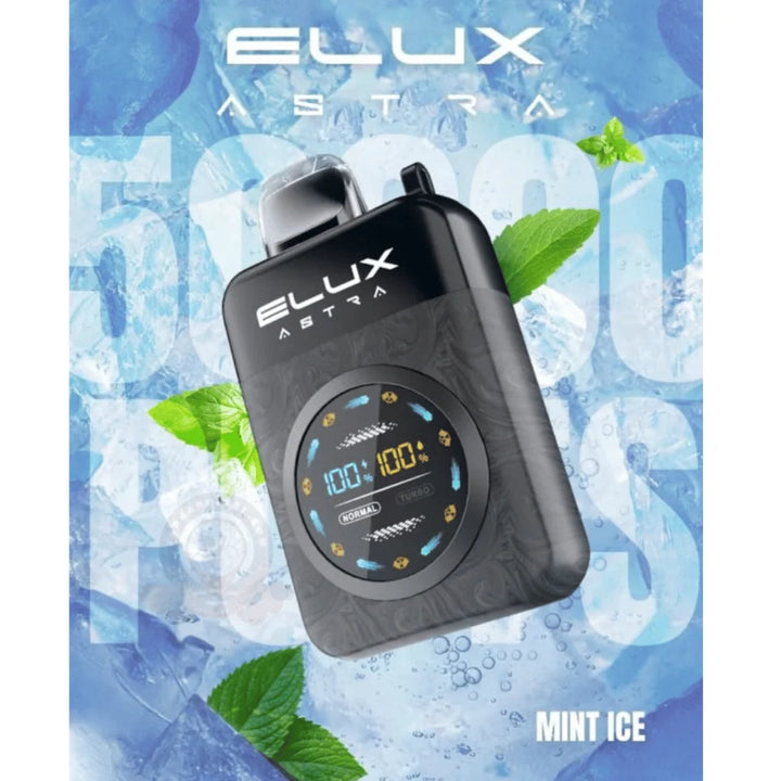 Elux Astra 50000 Puffs Disposable Vape-  Mint ICE