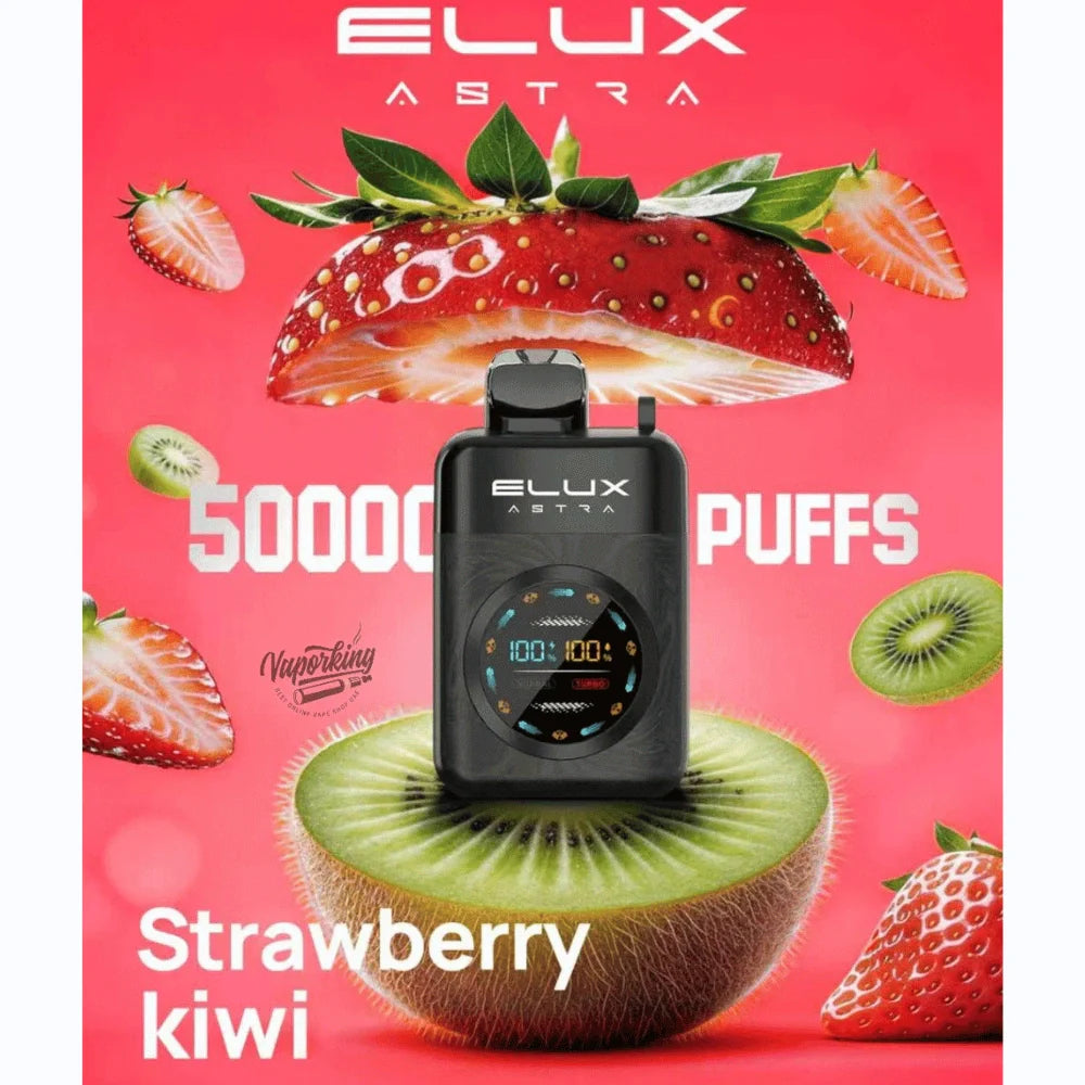 Elux Astra 50000 Puffs Disposable Vape-  Strawberry Kiwi