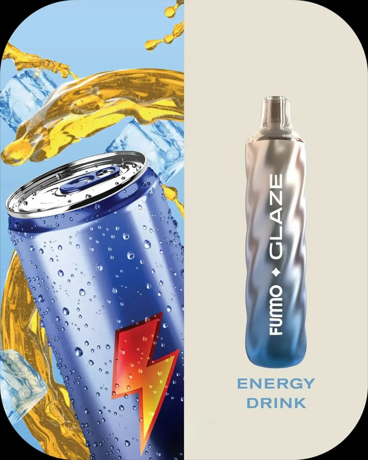 Enery Drink -FUMMO Glaze 4500 Puffs Disposable Vape 20mg Nicotine in Dubai, UAE