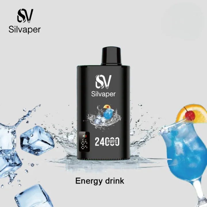 Energy Drink - Silvaper 24000 Puffs Disposable Vape 2% Nicotine in Dubai, UAE